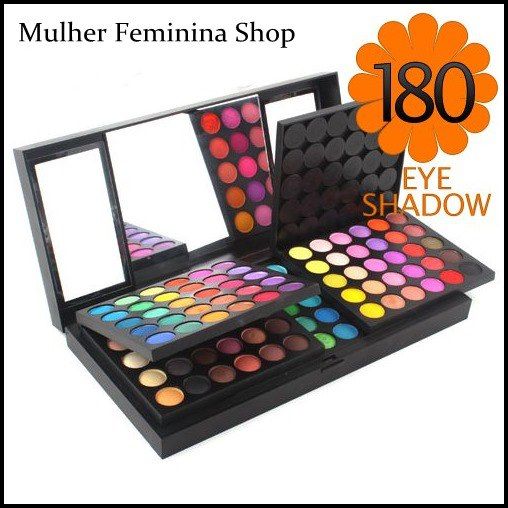 Paleta 180 cores de sombras